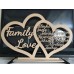Large Family Double Hearts
